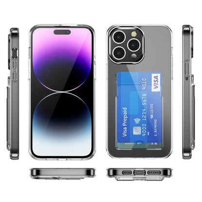 Coque Transparente avec porte carte pour iPhone 15 Pro Max - ABYTONPHONE