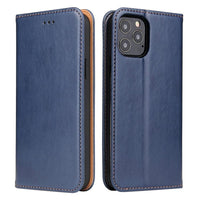 a close up of a blue and black suitcase