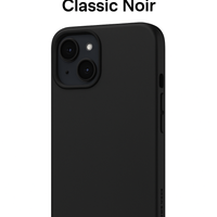 iPhone 16 avec coque RhinoShield SolidSuit Classic Noir