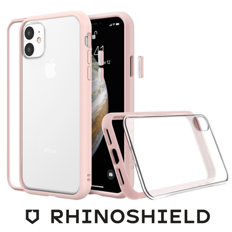 COQUE MODULAIRE MOD NX ROSE POUR APPLE IPHONE 13 - RHINOSHIELD - ABYTONPHONE