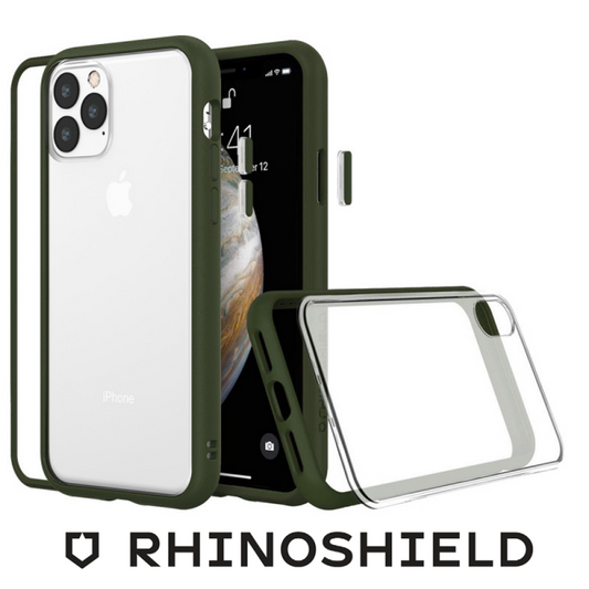COQUE MODULAIRE MOD NX VERT CAMOUFLAGE POUR APPLE IPHONE 14 - RHINOSHIELD - ABYTONPHONE