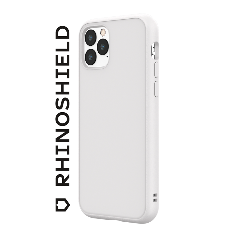 COQUE SOLIDSUIT BLANC CLASSIC POUR APPLE IPHONE 13 - RHINOSHIELD - ABYTONPHONE