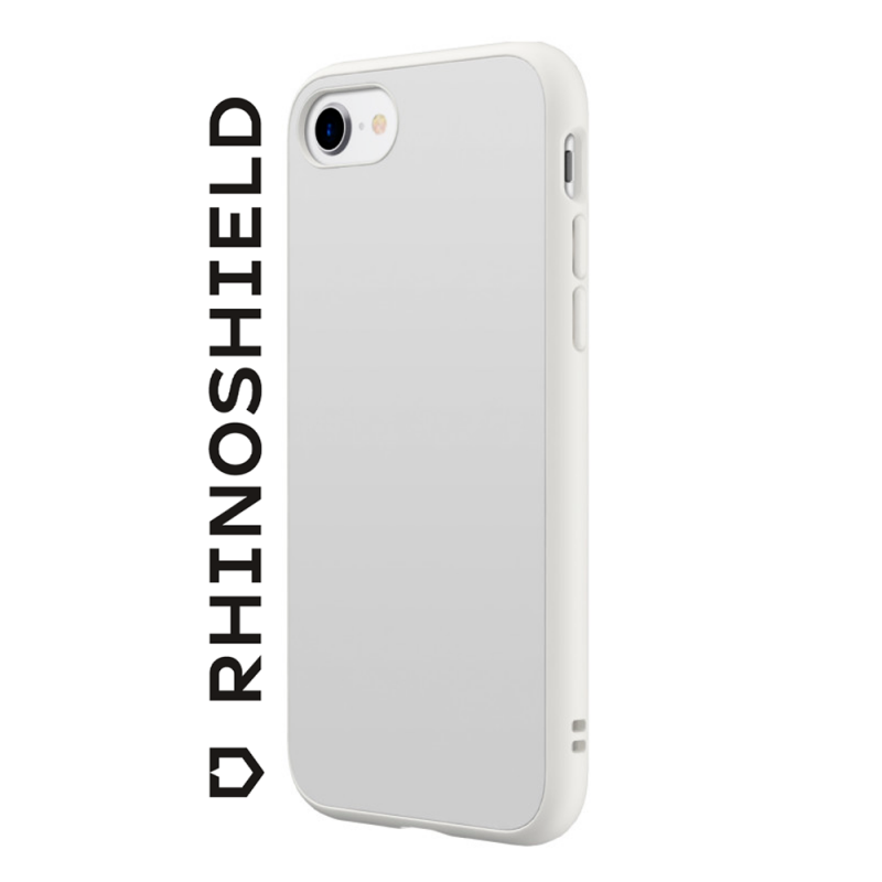 COQUE SOLIDSUIT BLANC CLASSIC POUR APPLE IPHONE 7 / 8 / SE 2020 (4G) / SE 2022 (5G) - RHINOSHIELD - ABYTONPHONE