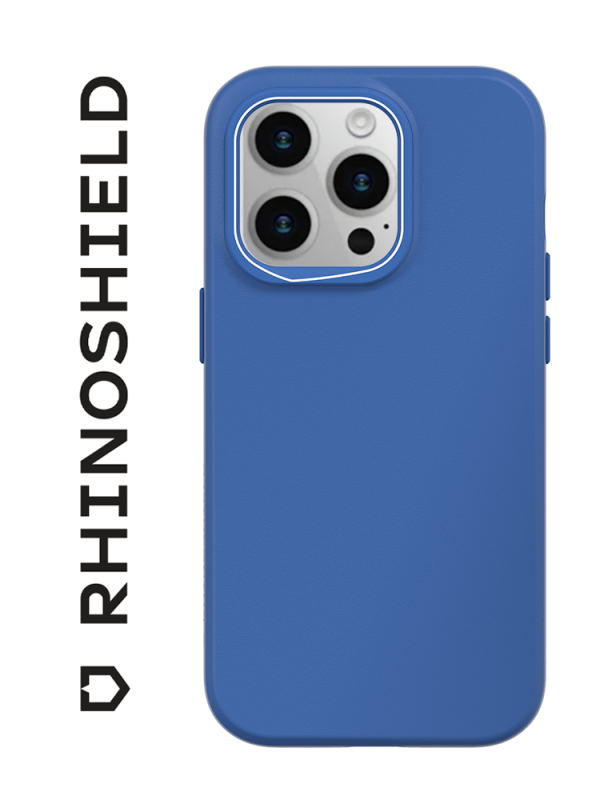 COQUE SOLIDSUIT BLEU COBALT POUR APPLE IPHONE 15 PRO - RHINOSHIELD