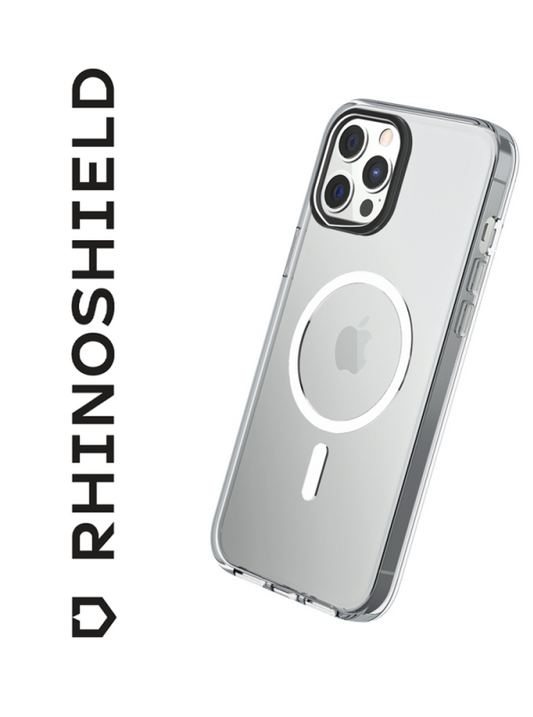 COQUE TRANSPARENTE CLEAR COMPATIBLE MAGSAFE POUR APPLE IPHONE 15 PRO - RHINOSHIELD - ABYTONPHONE