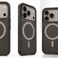 Coque RhinoShield AirX MagSafe Noir Pur, différentes vues
