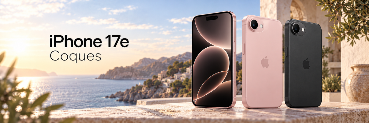 Coques iPhone 17e – bannière collection Abytonphone