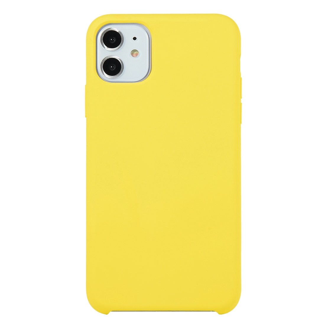 Coque Silicone BeColor Fine et Légère pour iPhone 16 – Jaune