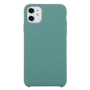 Coque Silicone BeColor Fine et Légère pour iPhone 16 – Vert Pinède