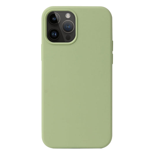 Coque Silicone BeColor Fine et Légère pour iPhone 16 – Vert Pomme
