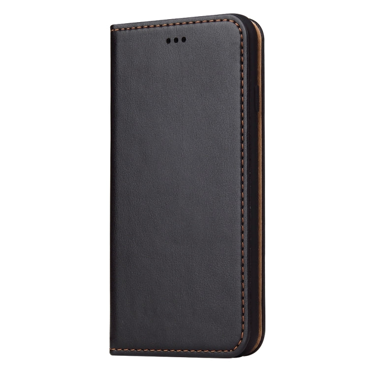 Étui en cuir noir à rabat horizontal avec support et fentes pour cartes iPhone 7 / 8 / SE 2020/ SE 2022