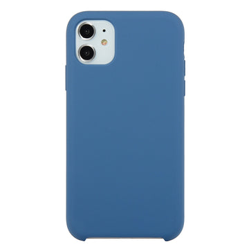 Coque Silicone BeColor Fine et Légère pour iPhone 16-, Intérieur Microfibre – Bleu