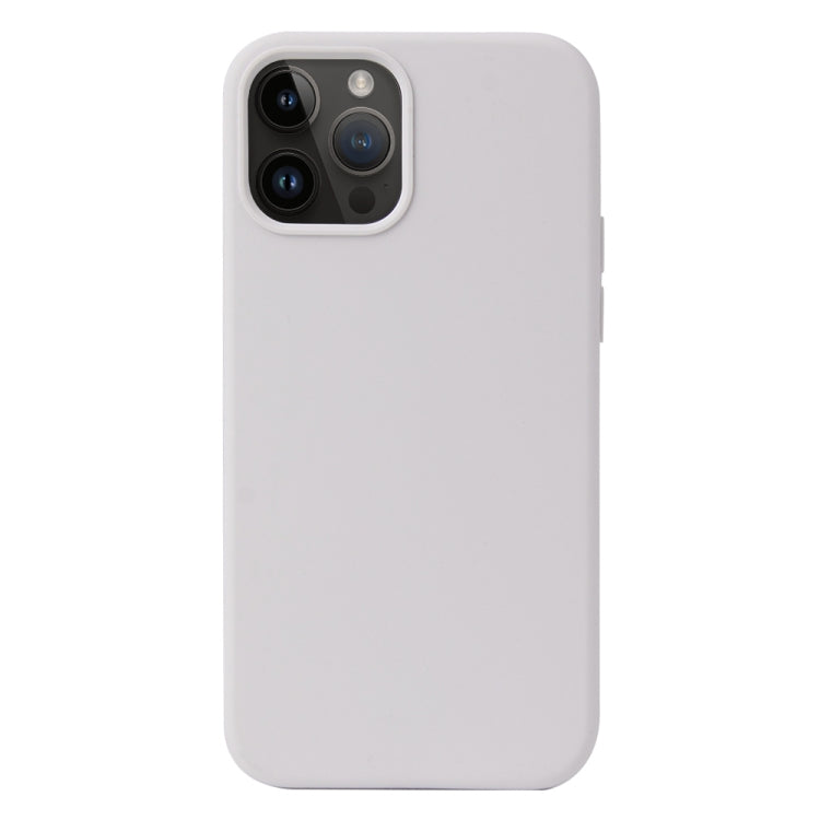 Coque silicone BeColor fine et légère pour iphone 15 pro interieur microfibre blanc - ABYTONPHONE