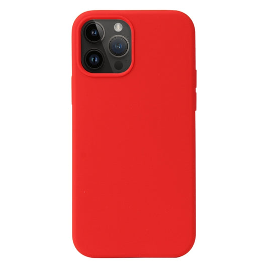 Coque silicone BeColor fine et légère pour iPhone 15 pro intérieur microfibre rouge - ABYTONPHONE