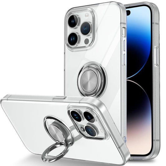 Coque iPhone 15 Pro Max transparente avec anneau intégré - ABYTONPHONE