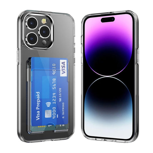 Coque Transparente avec porte carte pour iPhone 15 Pro - ABYTONPHONE