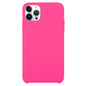 Coque silicone BeColor fine et légère pour iphone 15 pro interieur microfibre rose flash - ABYTONPHONE