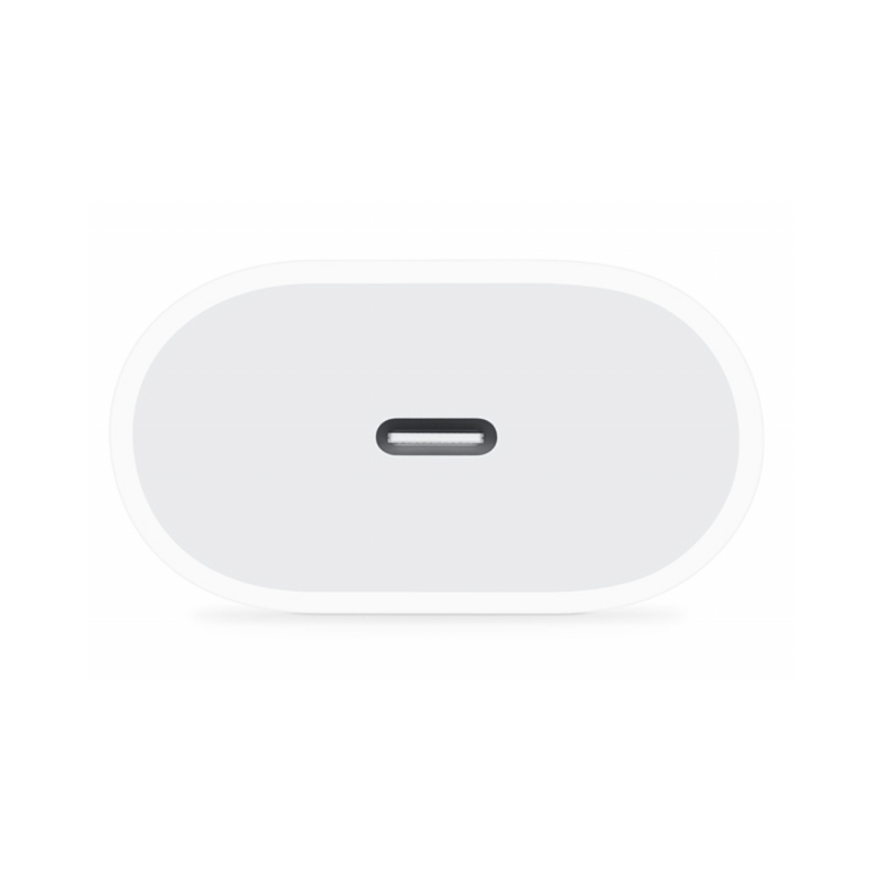 Détail du port USB-C de l’adaptateur secteur Apple 20 W