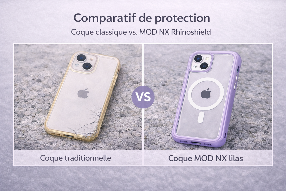 coque rhinoshield mod nx iphone 14 comparatif protection antichoc