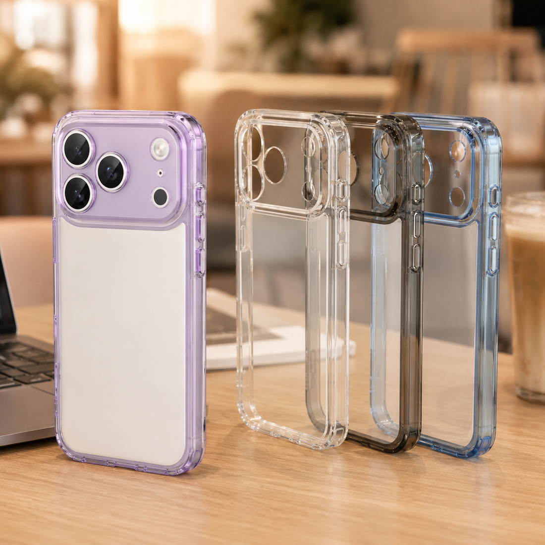 Ensemble de coques iPhone 17 pro avec fonction protection caméra