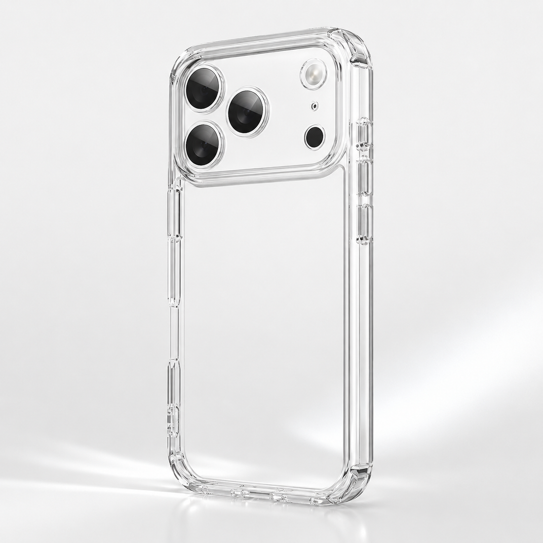 Coque iPhone 17 Pro antichoc Airbag transparente avec coins renforcés