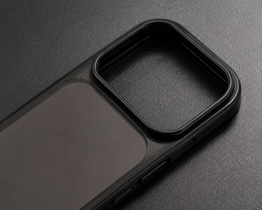 Coque iPhone 17 Pro Max Anti-Choc Airbag Noir – PC TPU