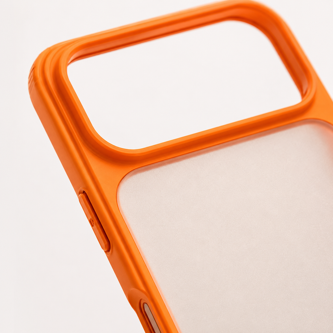 Coque iPhone 17 Pro Max Anti-Choc Airbag Orange – PC TPU