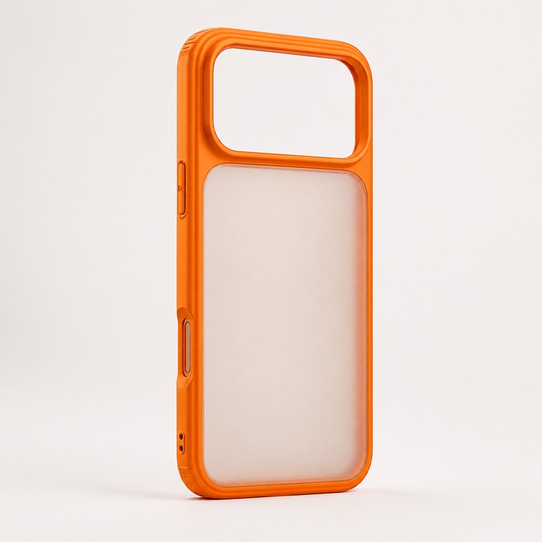 Coque iPhone 17 Pro Max Anti-Choc Airbag Orange – PC TPU