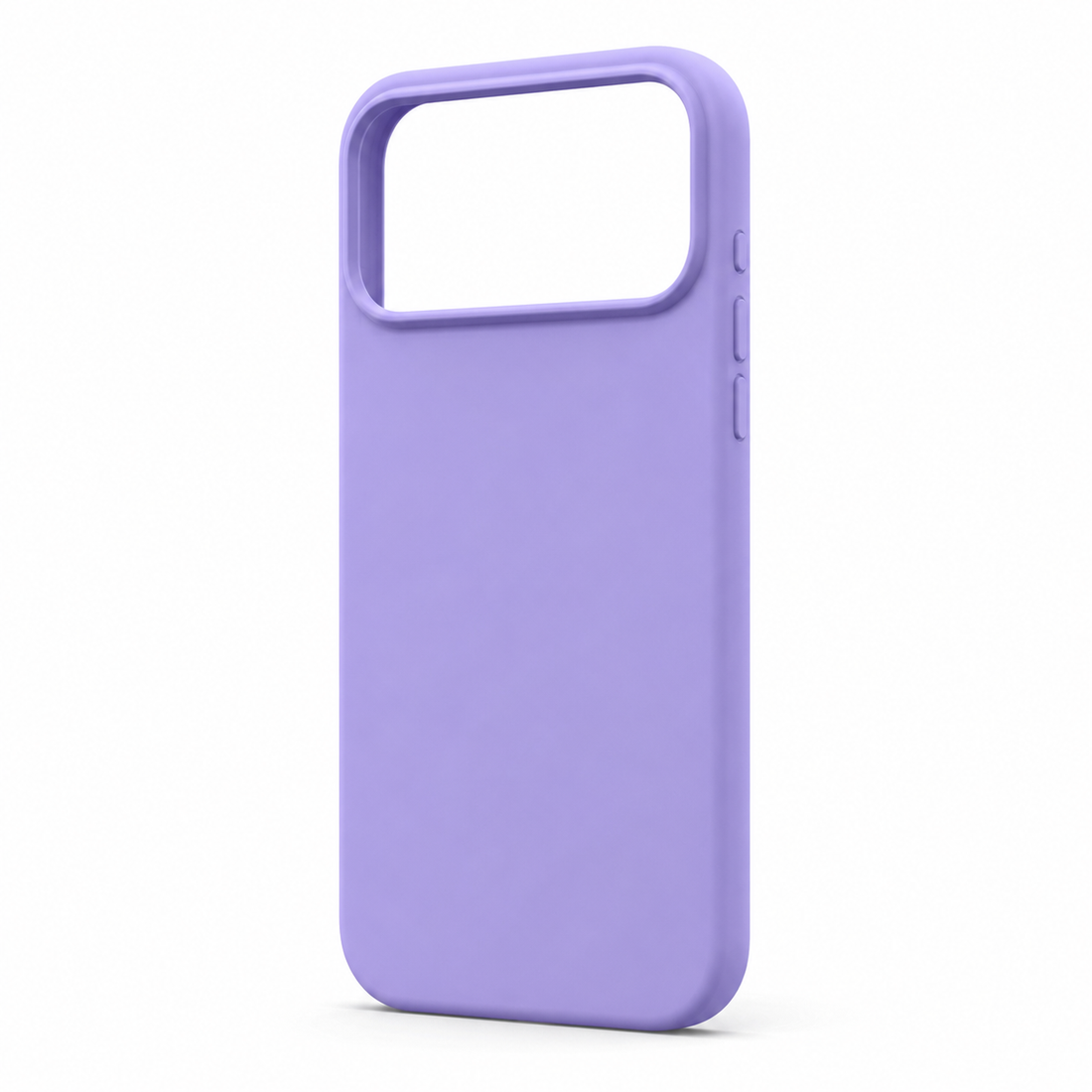Coque iPhone 17 Pro silicone anti-choc lilas soft touch