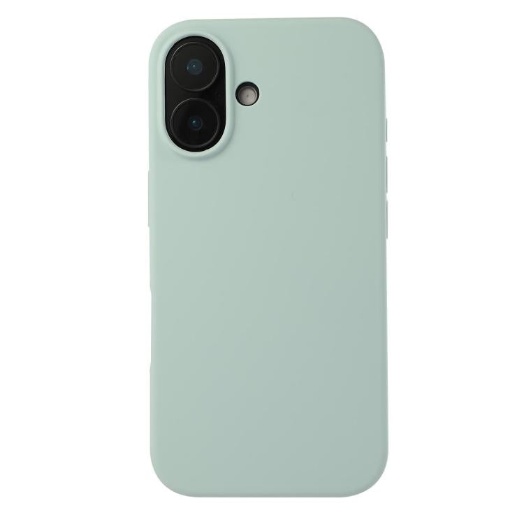 Coque iPhone 17 silicone anti-choc soft touch couleur vert émeraude