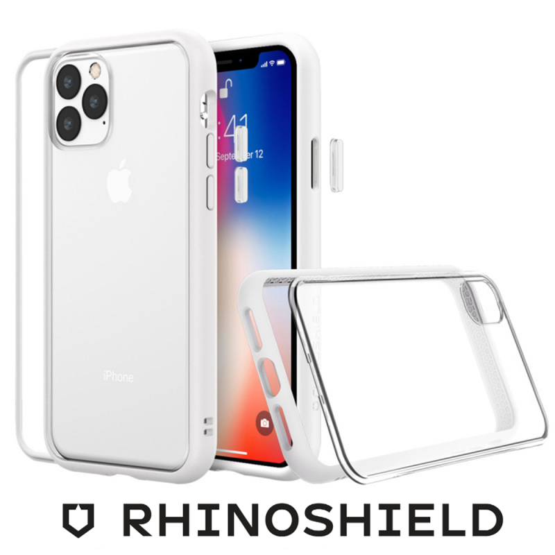 COQUE MODULAIRE MOD NX BLANCHE POUR APPLE IPHONE 15 PLUS - RHINOSHIELD - ABYTONPHONE