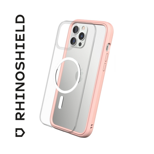 COQUE MODULAIRE MOD NX ROSE COMPATIBLE MAGSAFE POUR APPLE IPHONE 14 - RHINOSHIELD - ABYTONPHONE