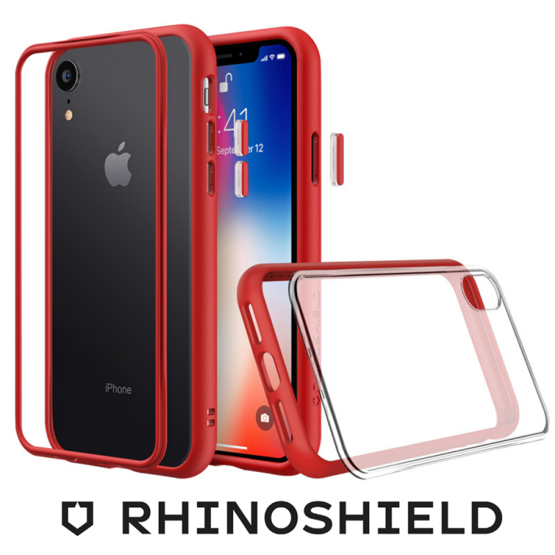 COQUE MODULAIRE MOD NX ROUGE POUR APPLE IPHONE XR - RHINOSHIELD