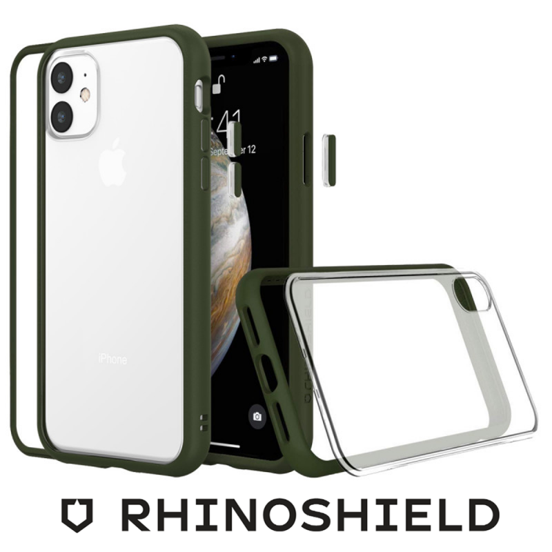 COQUE MODULAIRE MOD NX VERT CAMOUFLAGE POUR APPLE IPHONE 13 MINI - ABYTONPHONE