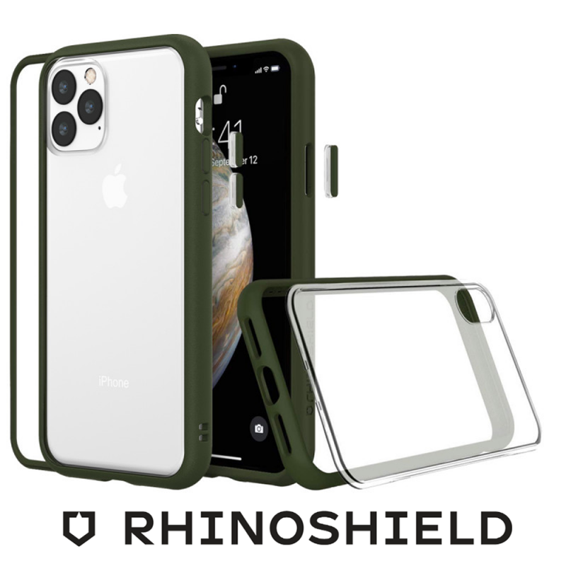 COQUE MODULAIRE MOD NX VERT CAMOUFLAGE POUR APPLE IPHONE 13 PRO - RHINOSHIELD - ABYTONPHONE