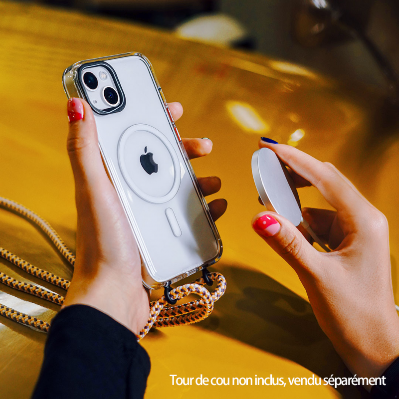 Coque MagSafe RhinoShield iPhone 17 Pro – fixation aimantée stable