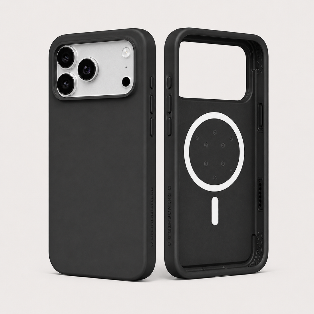 Coque RhinoShield SolidX iPhone 17 Pro Max MagSafe – Noir Classic