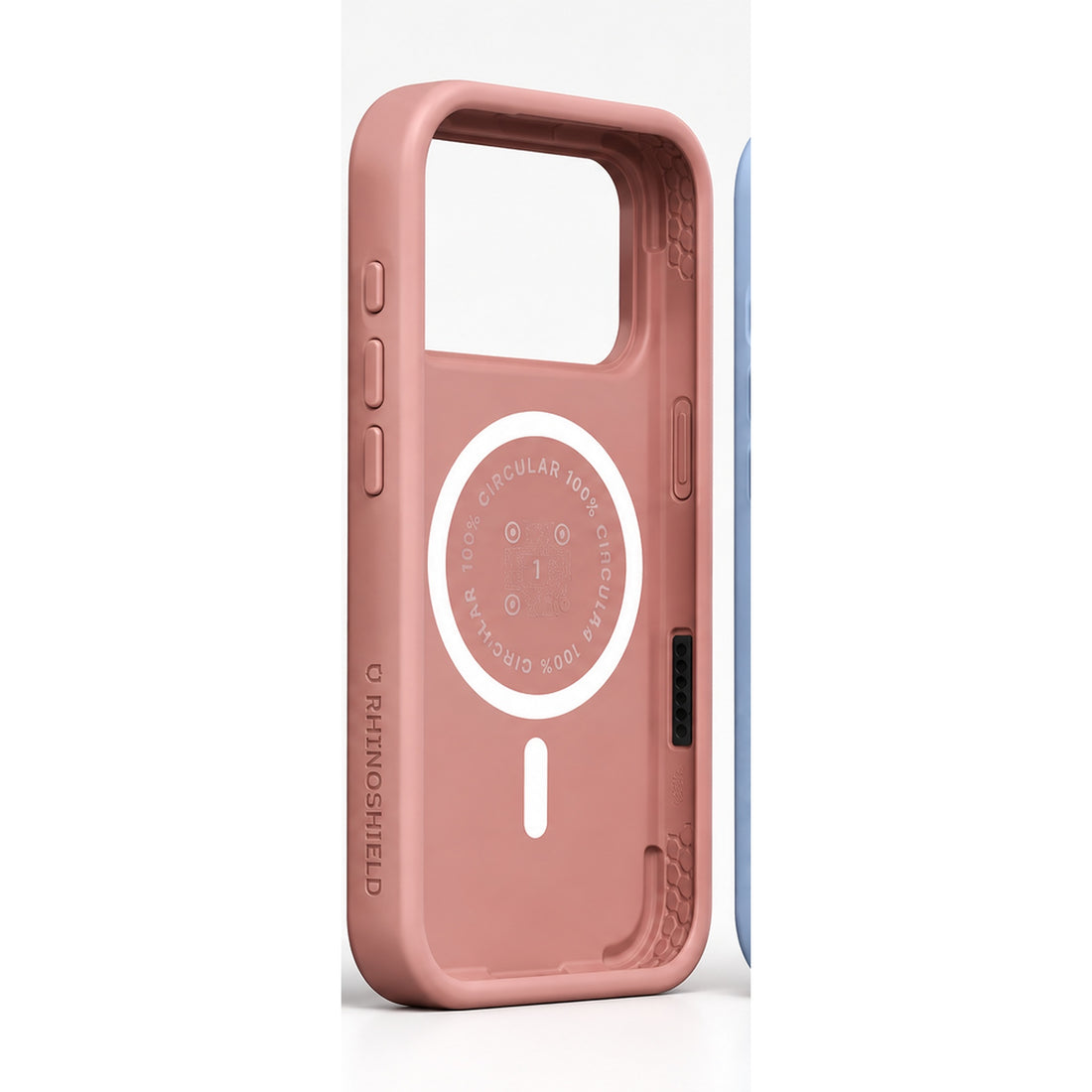 Coque RhinoShield SolidX MagSafe iPhone 18 Pro Max Argile Rose
