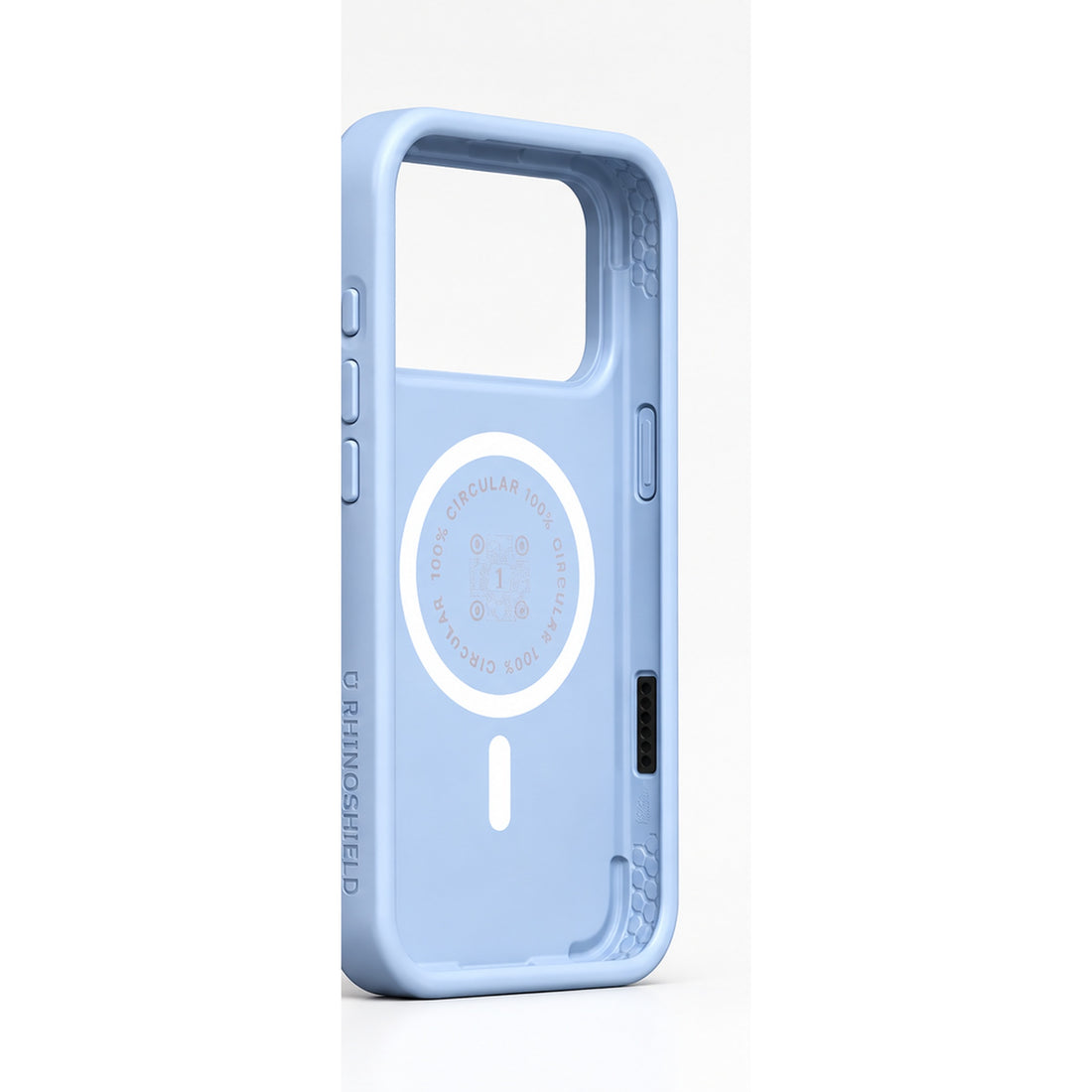 Coque RhinoShield SolidX MagSafe iPhone 18 Pro Max Bleu Glacier