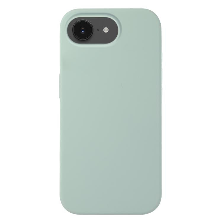 Coque silicone iPhone 16e et 17e Soft Touch antichoc couleur menthe