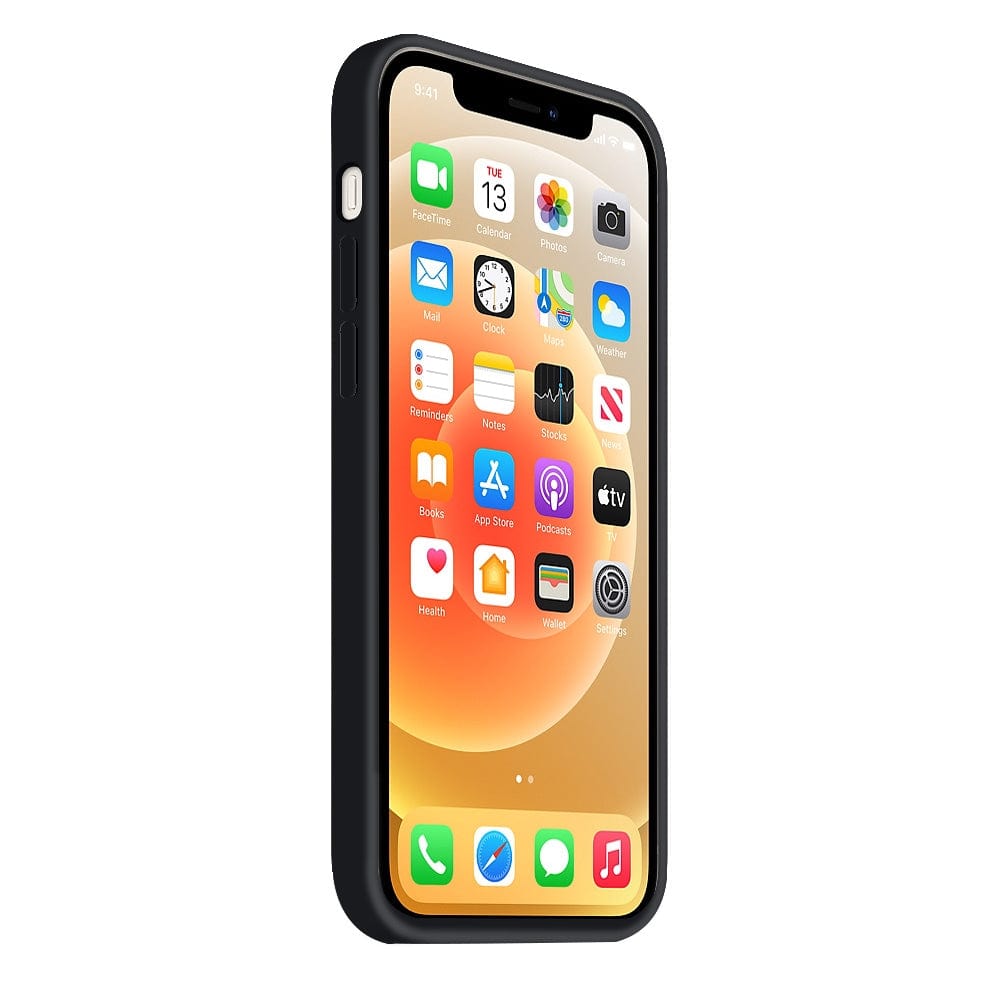 Coque Silicone BeColor Fine et Légère pour iPhone 14 Pro Max, Intérieur Microfibre - Noir - ABYTONPHONE