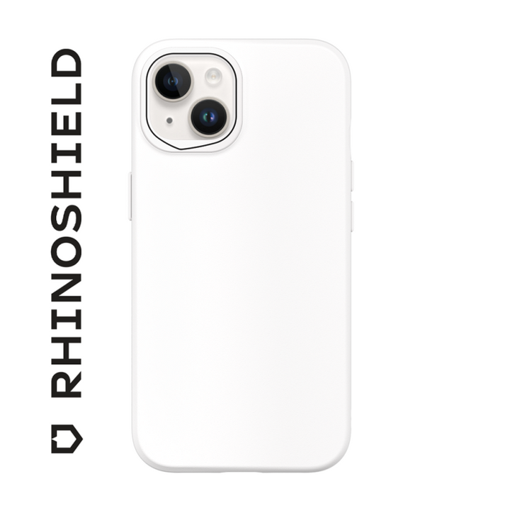 COQUE SOLIDSUIT BLANC CLASSIC POUR APPLE IPHONE 14 - RHINOSHIELD - ABYTONPHONE