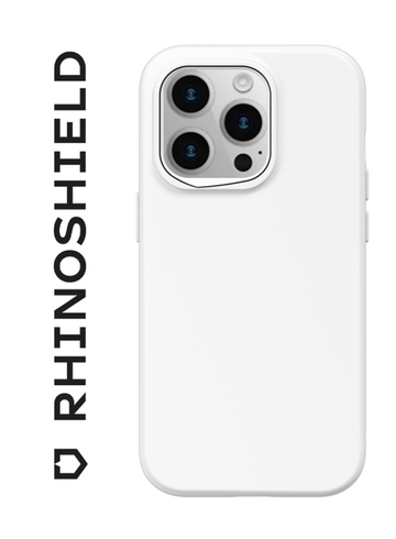Coque SolidSuit Blanc Classic pour Apple iPhone 15 Pro Max - RhinoShield