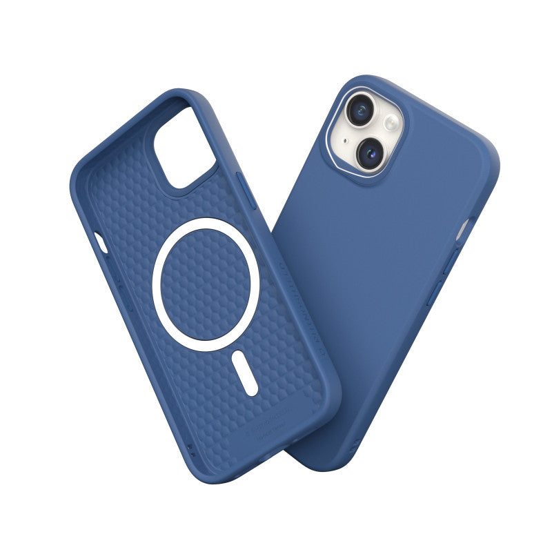 COQUE SOLIDSUIT BLEU COBALT COMPATIBLE MAGSAFE POUR APPLE IPHONE 14 - RHINOSHIELD