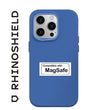 COQUE SOLIDSUIT BLEU COBALT COMPATIBLE MAGSAFE POUR APPLE IPHONE 15 - RHINOSHIELD - ABYTONPHONE