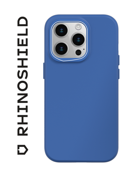 COQUE SOLIDSUIT BLEU COBALT POUR APPLE IPHONE 15 PLUS - RHINOSHIELD - ABYTONPHONE