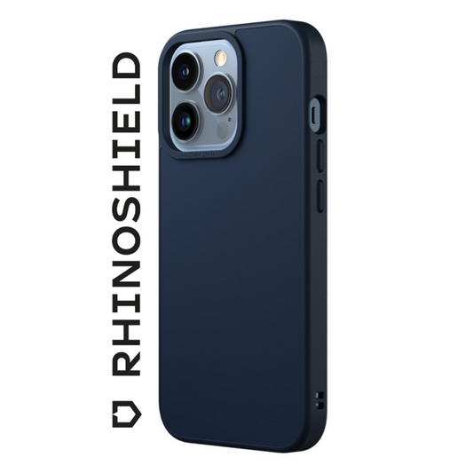 COQUE SOLIDSUIT BLEU MARINE POUR APPLE IPHONE 13 PRO - RHINOSHIELD - ABYTONPHONE