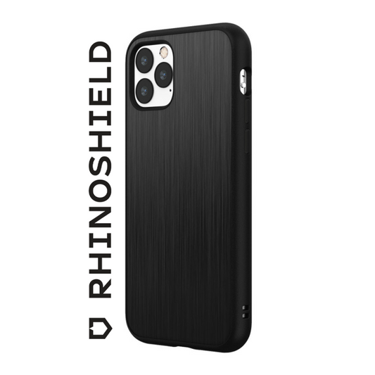 COQUE SOLIDSUIT MÉTAL BROSSÉ POUR APPLE IPHONE 13 - RHINOSHIELD - ABYTONPHONE