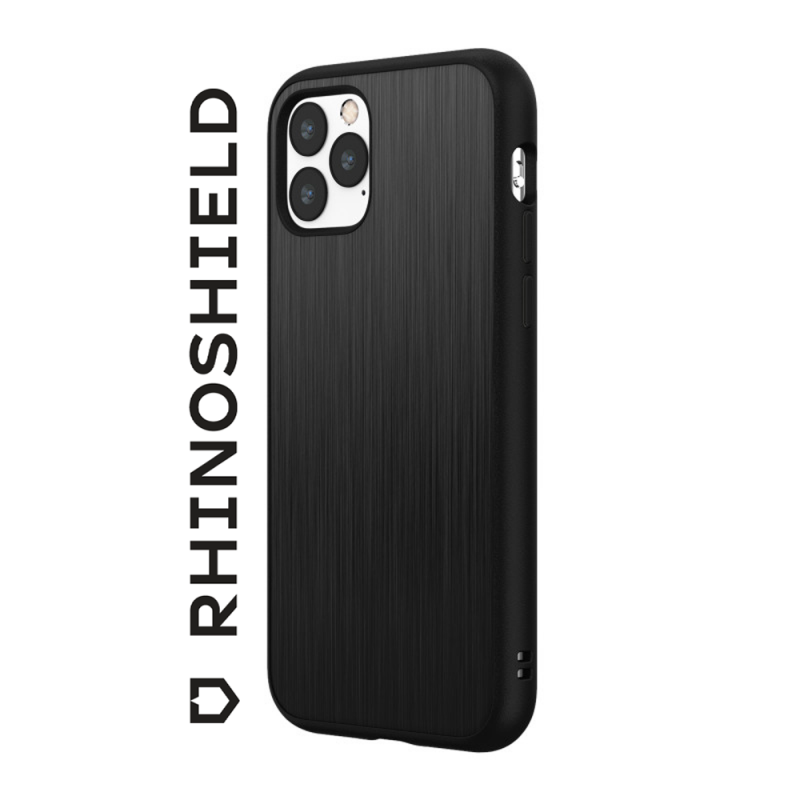 COQUE SOLIDSUIT MÉTAL BROSSÉ POUR APPLE IPHONE 13 PRO MAX - RHINOSHIELD - ABYTONPHONE