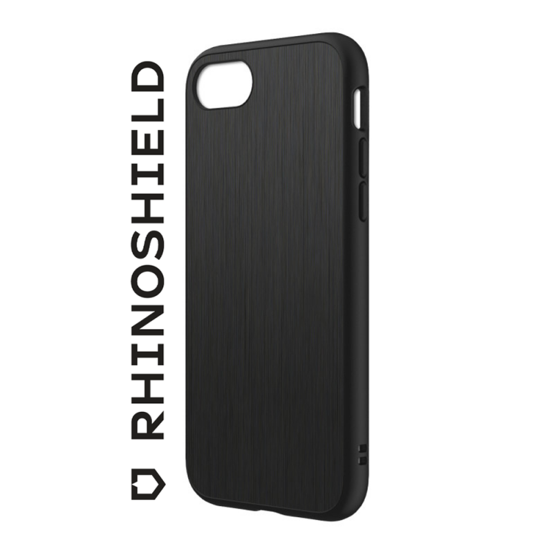 COQUE SOLIDSUIT MÉTAL BROSSÉ POUR APPLE IPHONE 7 / 8 / SE 2020 (4G) / SE 2022 (5G) – RHINOSHIELD - ABYTONPHONE